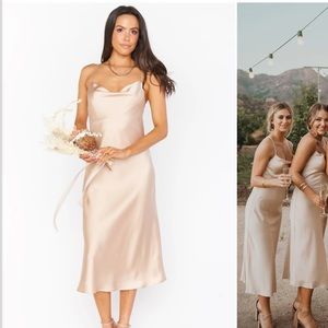 Brand new Show Me Your Mumu cowl neck dress